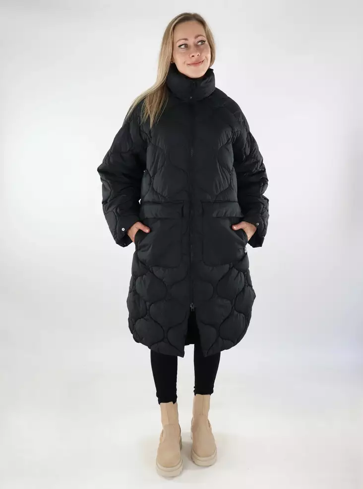 JJXX women's lightweight quilted coat Quilted black - Women's light winter jackets - 137057 - 1