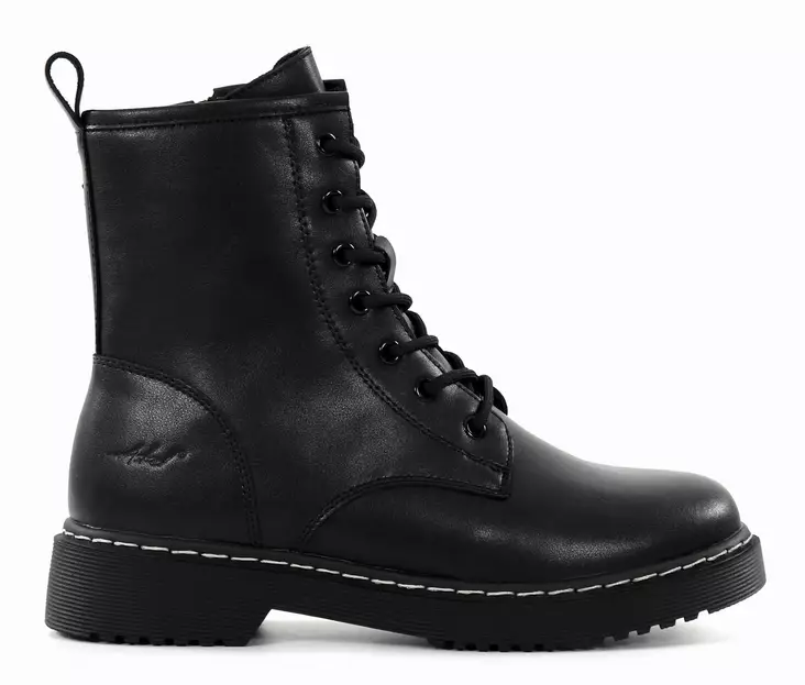 Askel women's leather ankle boots 23893K7 black - Women's ankle boots - 137107 - 1
