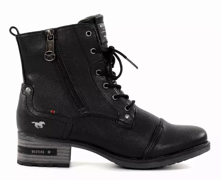 Mustang women's ankle boots 1229-513-9 schwarz - Women's ankle boots - 137337 - 1