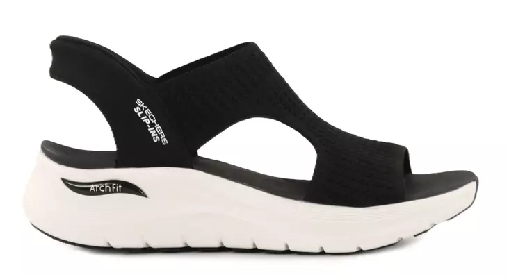 Skechers Women's Slip Ins Sandals 119466/BLK ARCH FIT 2.0 - MY EVERYDAY Black - Skechers women`s sandals - 138427 - 1
