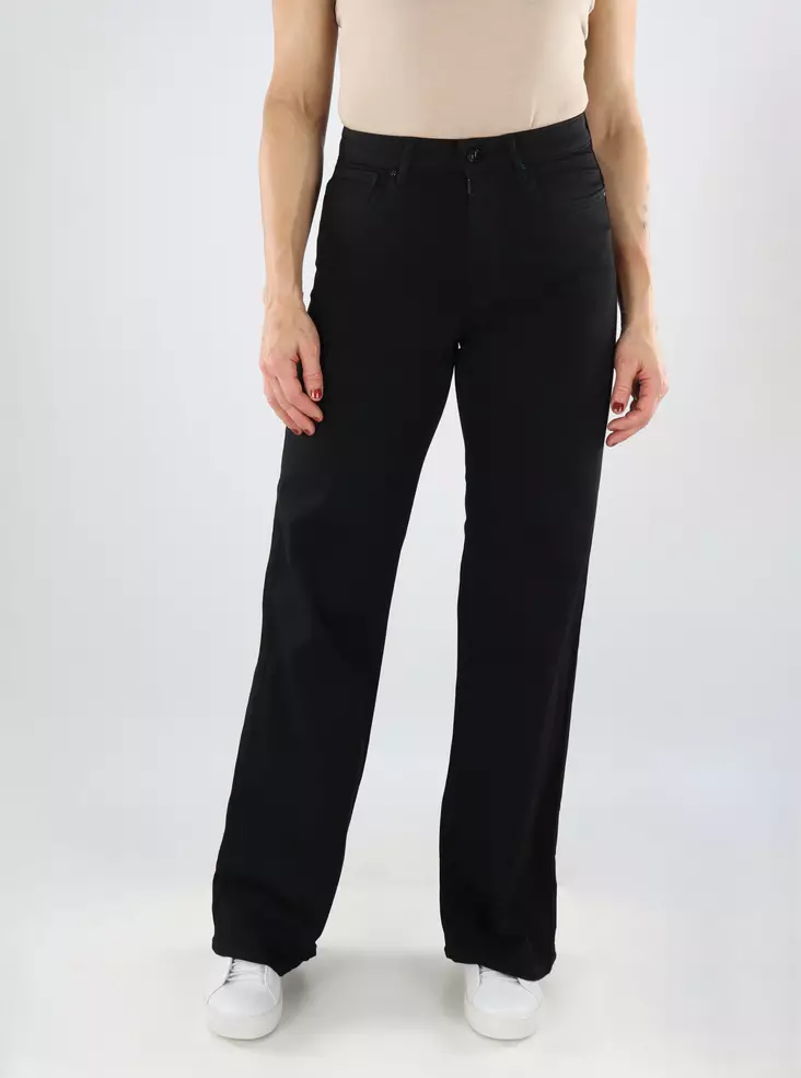 Only women's wide-leg jeans Blush HW black - Women's jeans - 139317 - 1