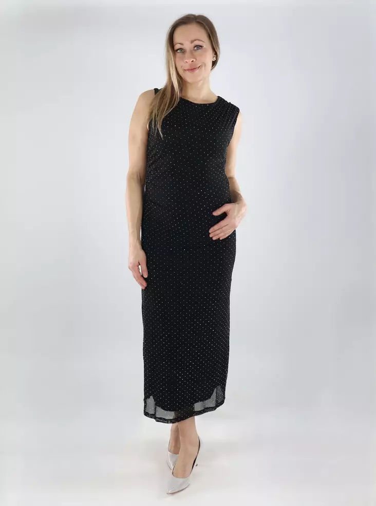 Vila glitter dress O-Neck black beauty - Dresses and tunics - 139957 - 1