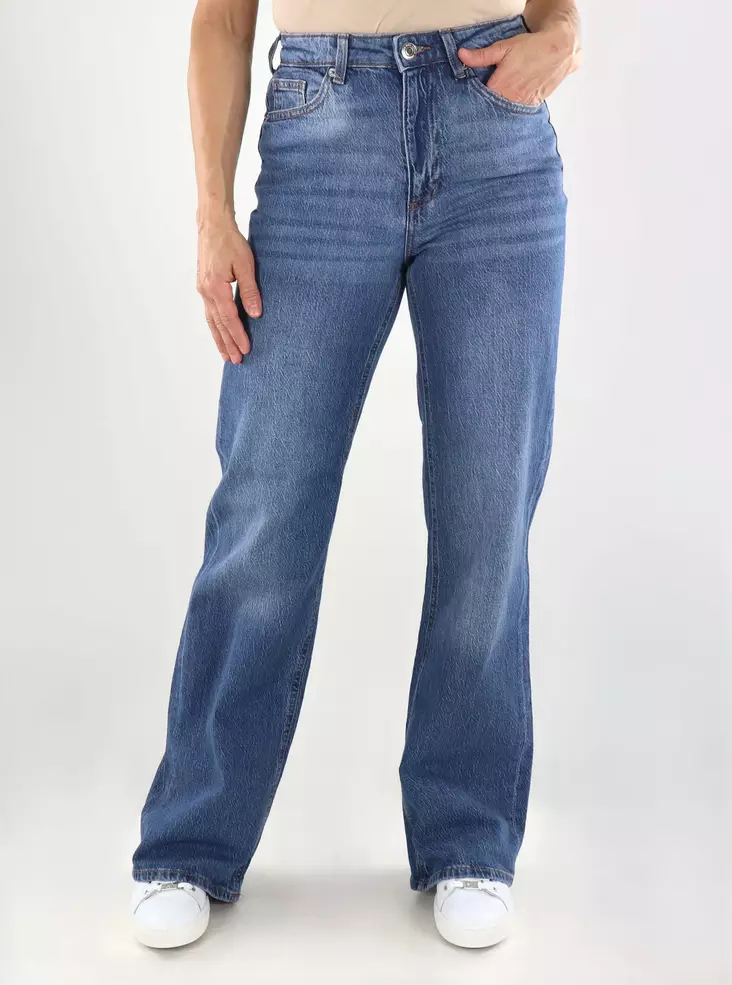 Vero Moda jeans HR WIDE RA380 medium blue - Women's jeans - 141457 - 1