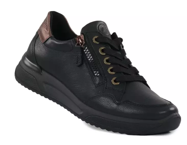 Ara walking shoes 12-52604 black K-last - Wide last walking shoes - 141557 - 1