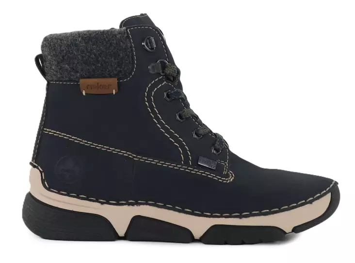 Rieker ankle boots 45925-14 blue - Rieker ankle boots - 141847 - 1