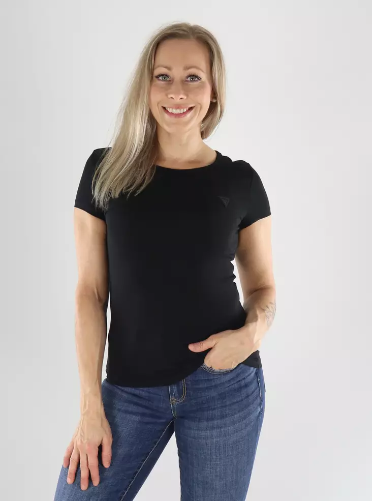 Guess T-Shirt V6YI11K4298 JBLK black - Women's T-shirts - 141497 - 1