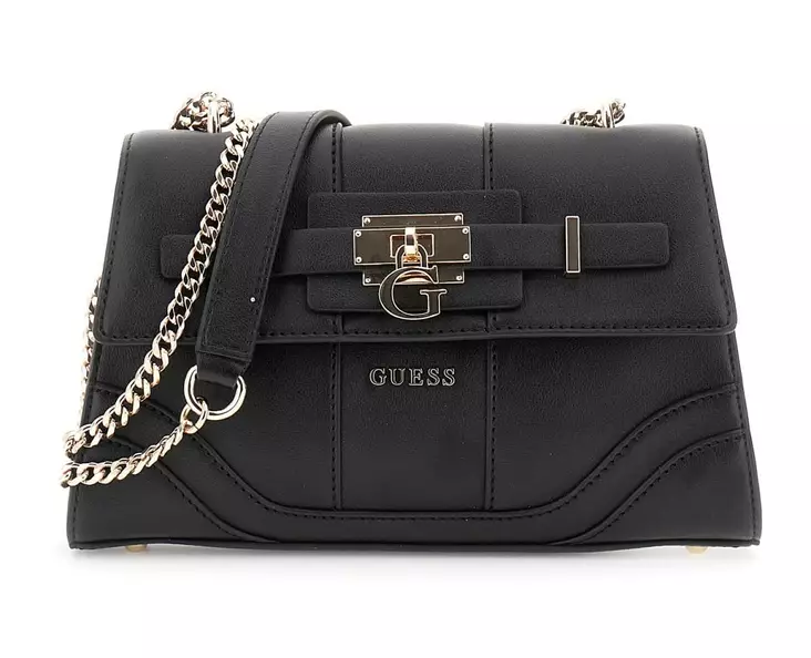 Guess Shoulder Bag Greyson II black - Handbags - 139657 - 1