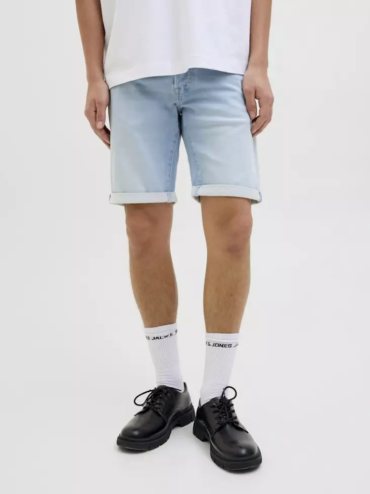Jack&Jones Men's Denim Shorts Rick blue denim - Men's shorts and capri - 138367 - 1