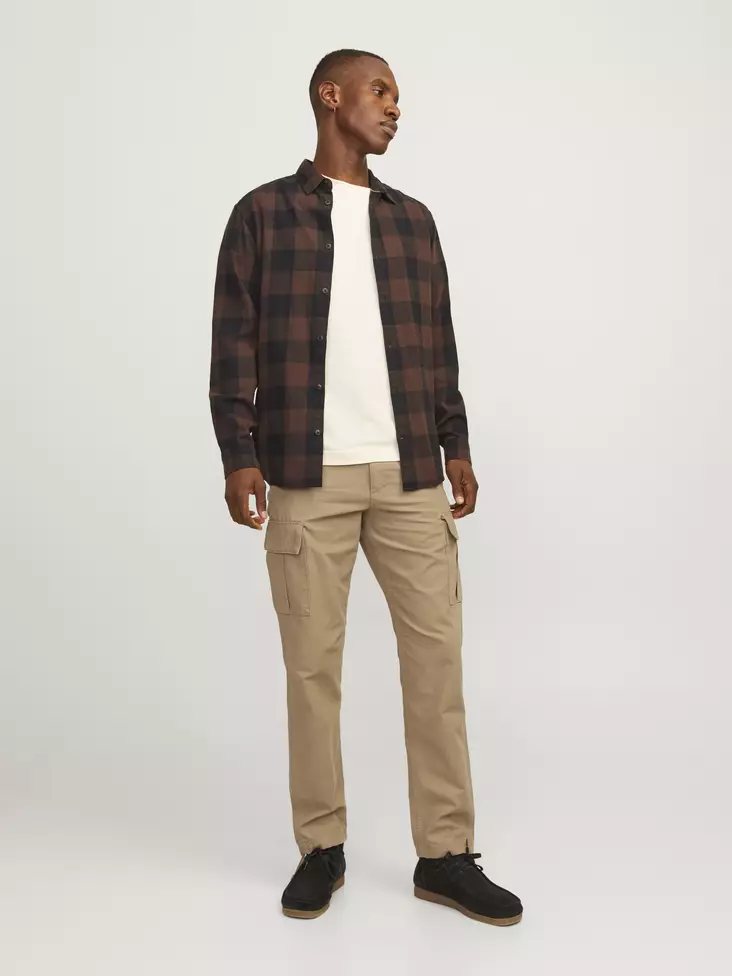 Jack&Jones cargo pants Kane Barkley elmwood - Men's trousers - 138937 - 1