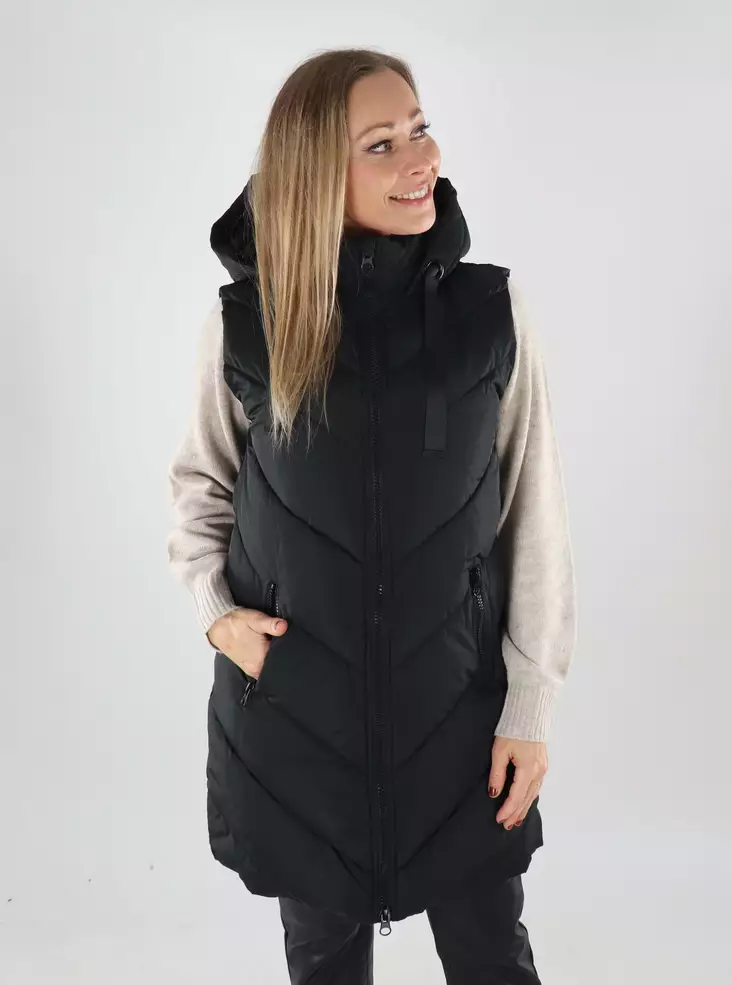 JDY women's Padded Vest Waistcoat black - Women's vests - 139507 - 1