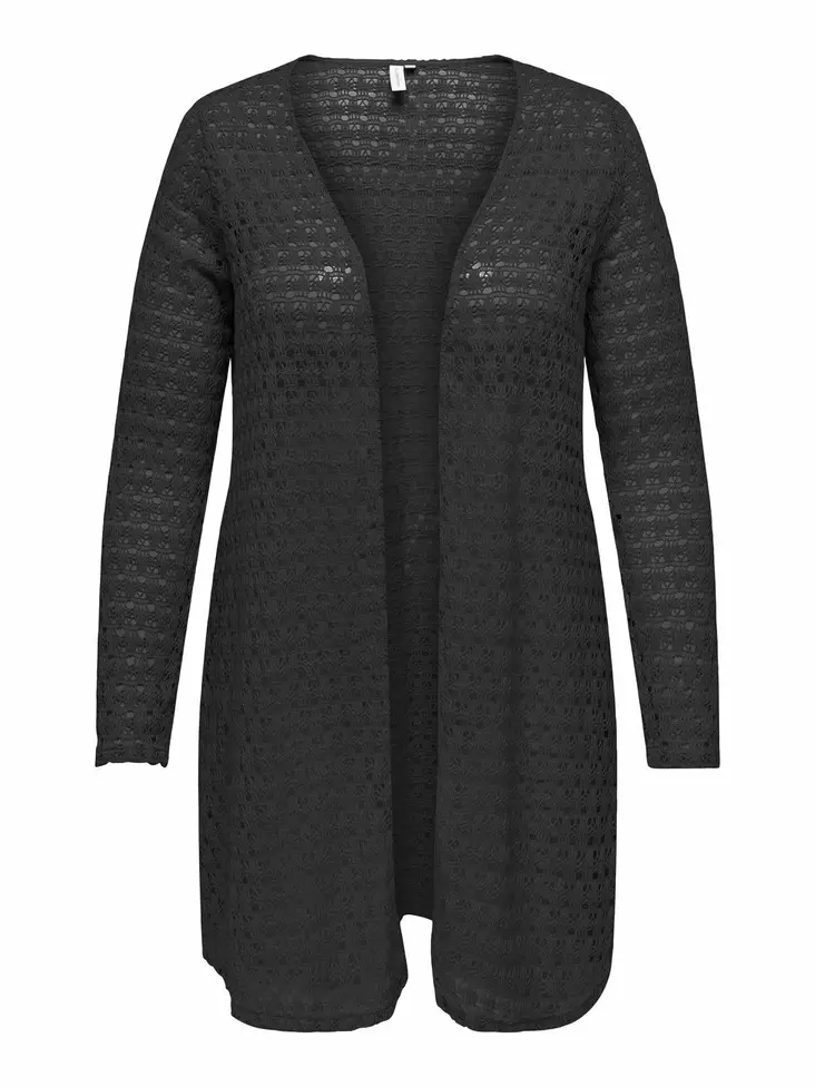 Only Carmakoma plus size cardigan Lati Lace black Stilettoshop