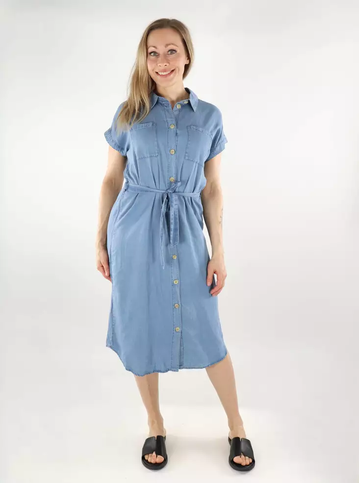 Only denim dress Hannover medium blue - Dresses and tunics - 138727 - 1