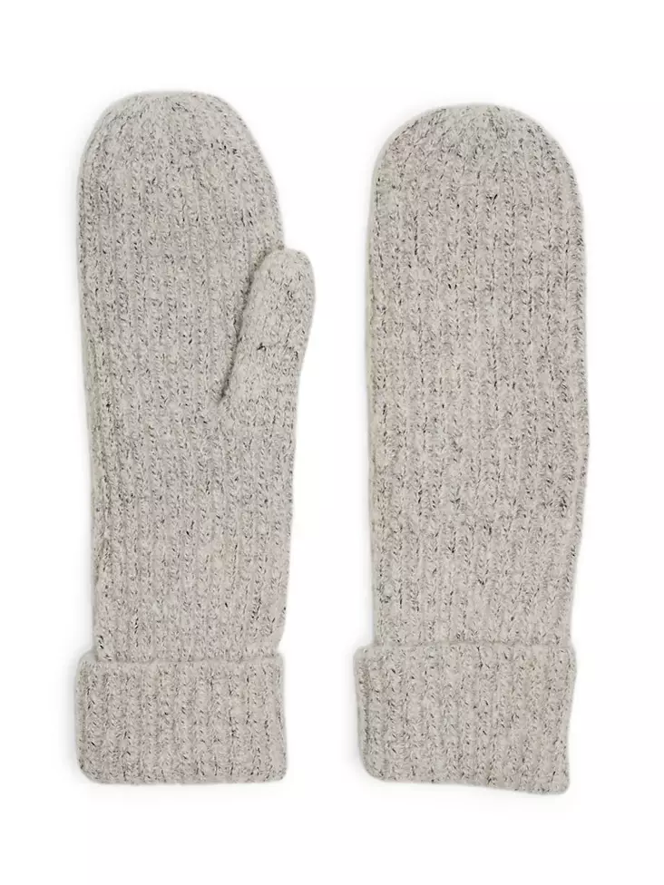 Pieces Mittens Pyron moonbeam - Women's beanies and gloves - 139937 - 1