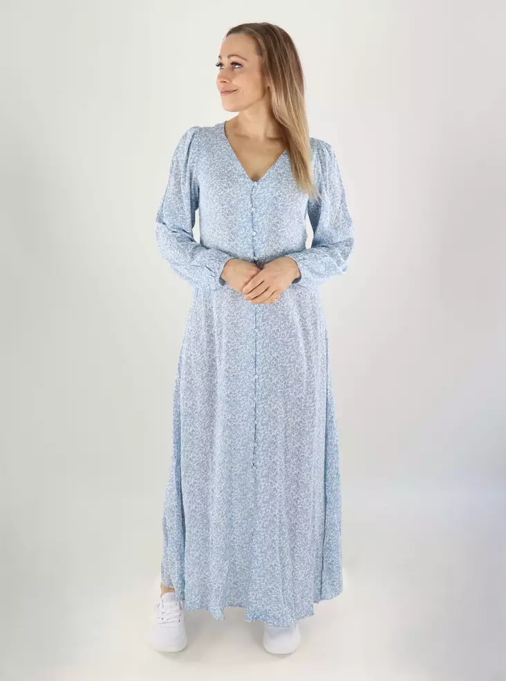 Pieces dress cashmere blue/ditsy flow - Dresses and tunics - 141027 - 1