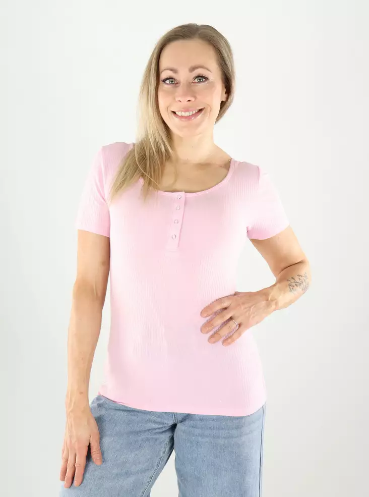 Pieces t-shirt roseate spoonbill - Women's T-shirts - 141197 - 1