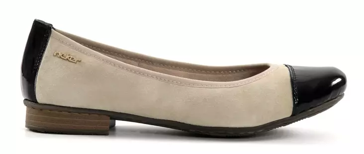 Rieker Ballerinas 51998-60 beige kombi - Ballerinas - 137757 - 1