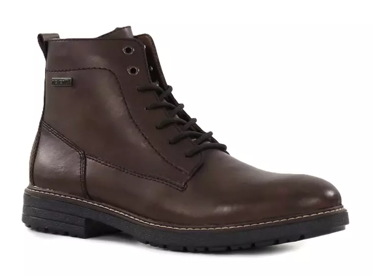 Rieker men's genuine leather ankle boots 33143-25 brown - Men's ankle boots and boots - 139187 - 1