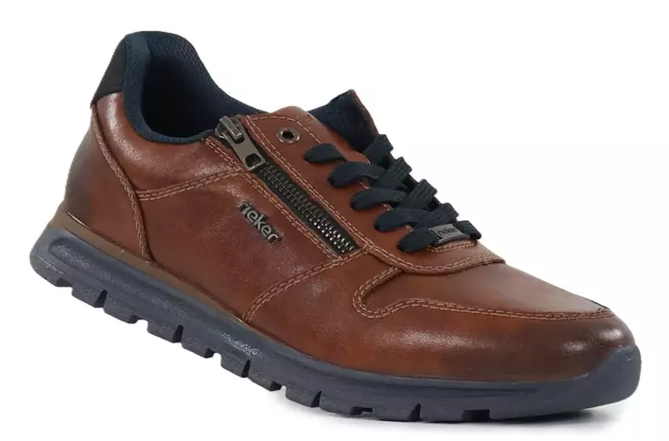 Rieker Walking Shoes B0513-24 brown - Men's walking shoes - 141407 - 1