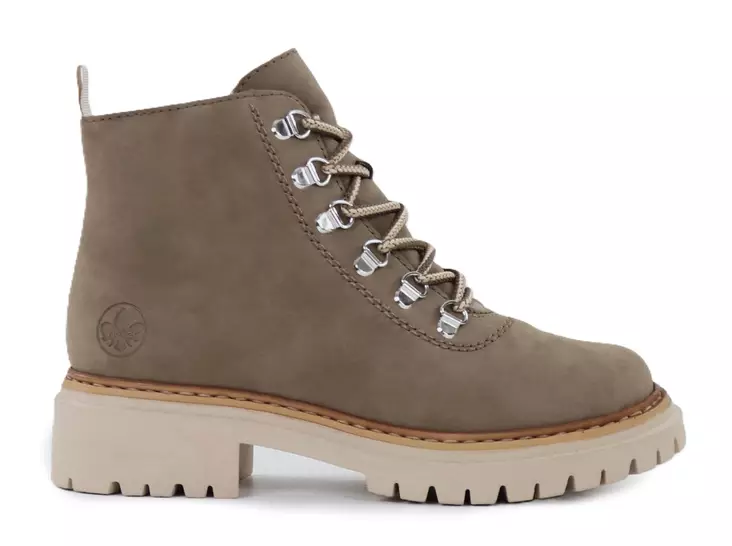 Rieker women's ankle boots 72624-64 beige - Rieker ankle boots - 139347 - 1