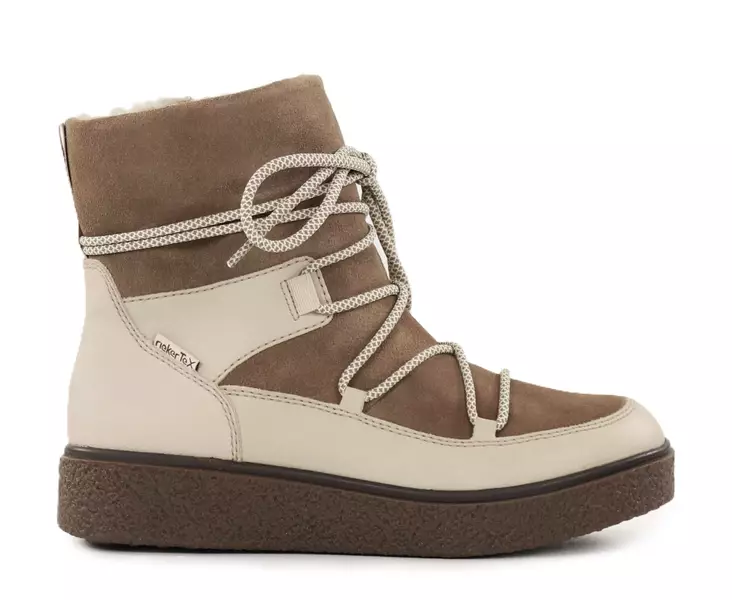 Rieker women's ankle boots Y0051-62 beige - Rieker ankle boots - 139167 - 1