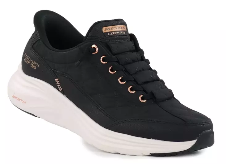 Skechers Sneakers 150413/BKRG CONTOUR FOAM - GOLDEN HOUR Black/rose gold - Skechers women`s sneakers - 141207 - 1