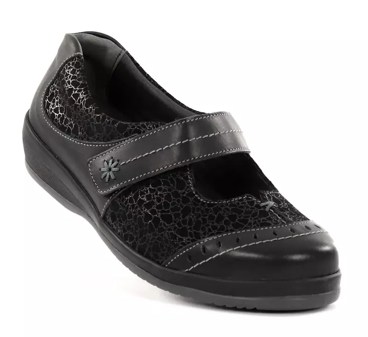 Suave women's walking shoes Bristol 4601T black/black - Women's walking shoes - 138137 - 1