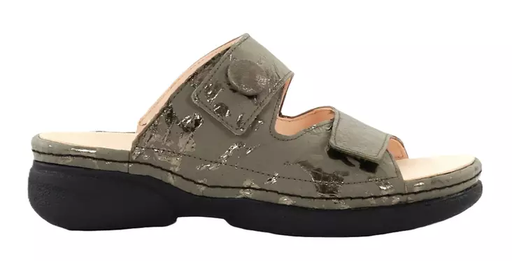 Think! women's Mules 000765-7010 Cambio olive - Women's work shoes - 137717 - 1