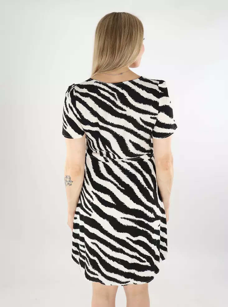 Vero Moda dress VMEASY Joy birch zebra Stilettoshop.eu webstore