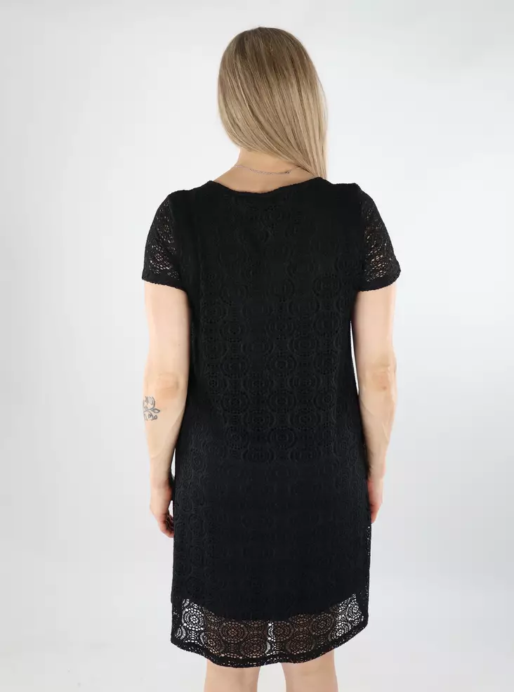 Vero Moda lace dress V-Neck black - Stilettoshop.eu webstore