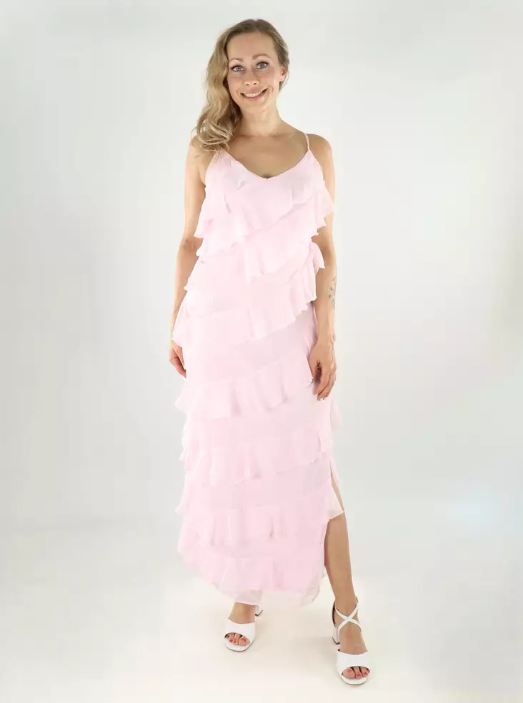 Vila frill hem dress Strap Ankle cherry blossom - Dresses and tunics - 138817 - 1