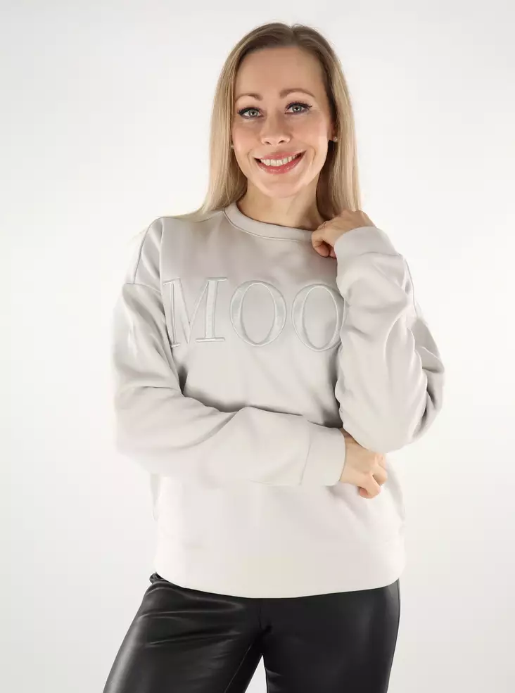 Vila women's sweatshirt Reflect Sweat glacier gray - Women's hoodies and colleges - 137497 - 1