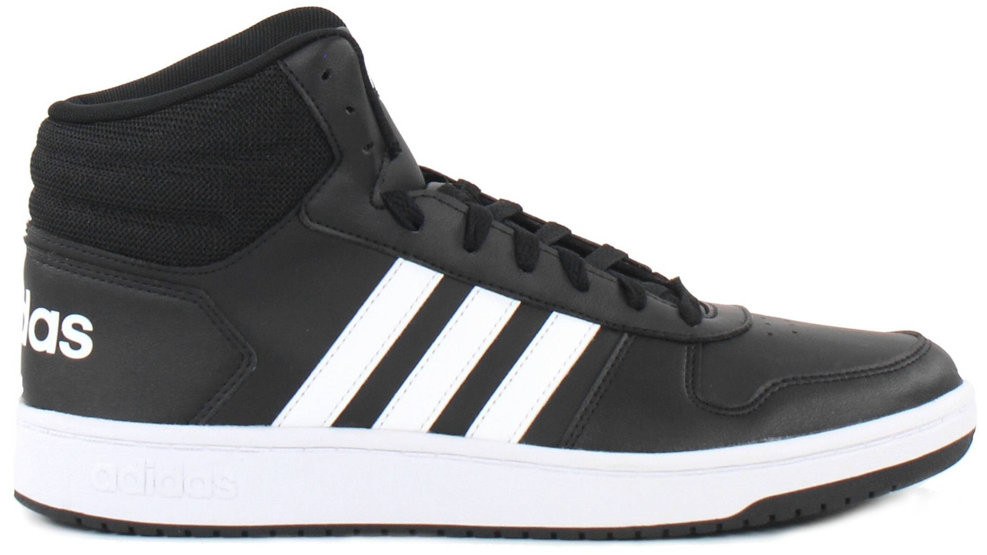 adidas hoops 2.0 black and white
