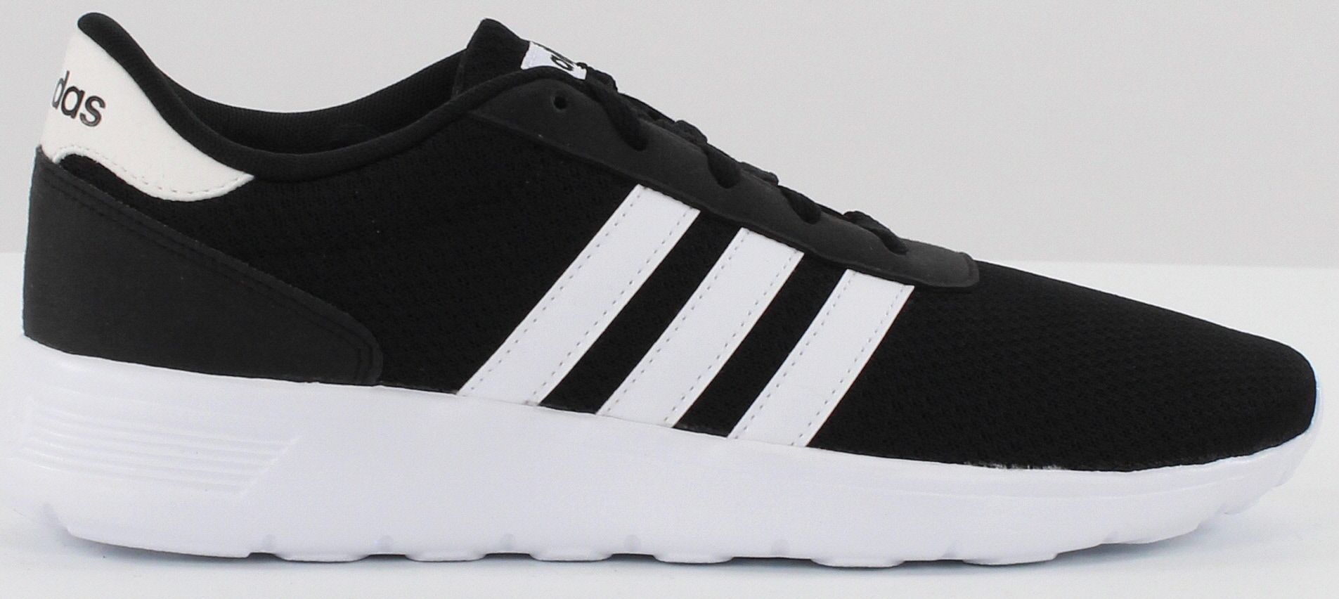 adidas lite racer black and white