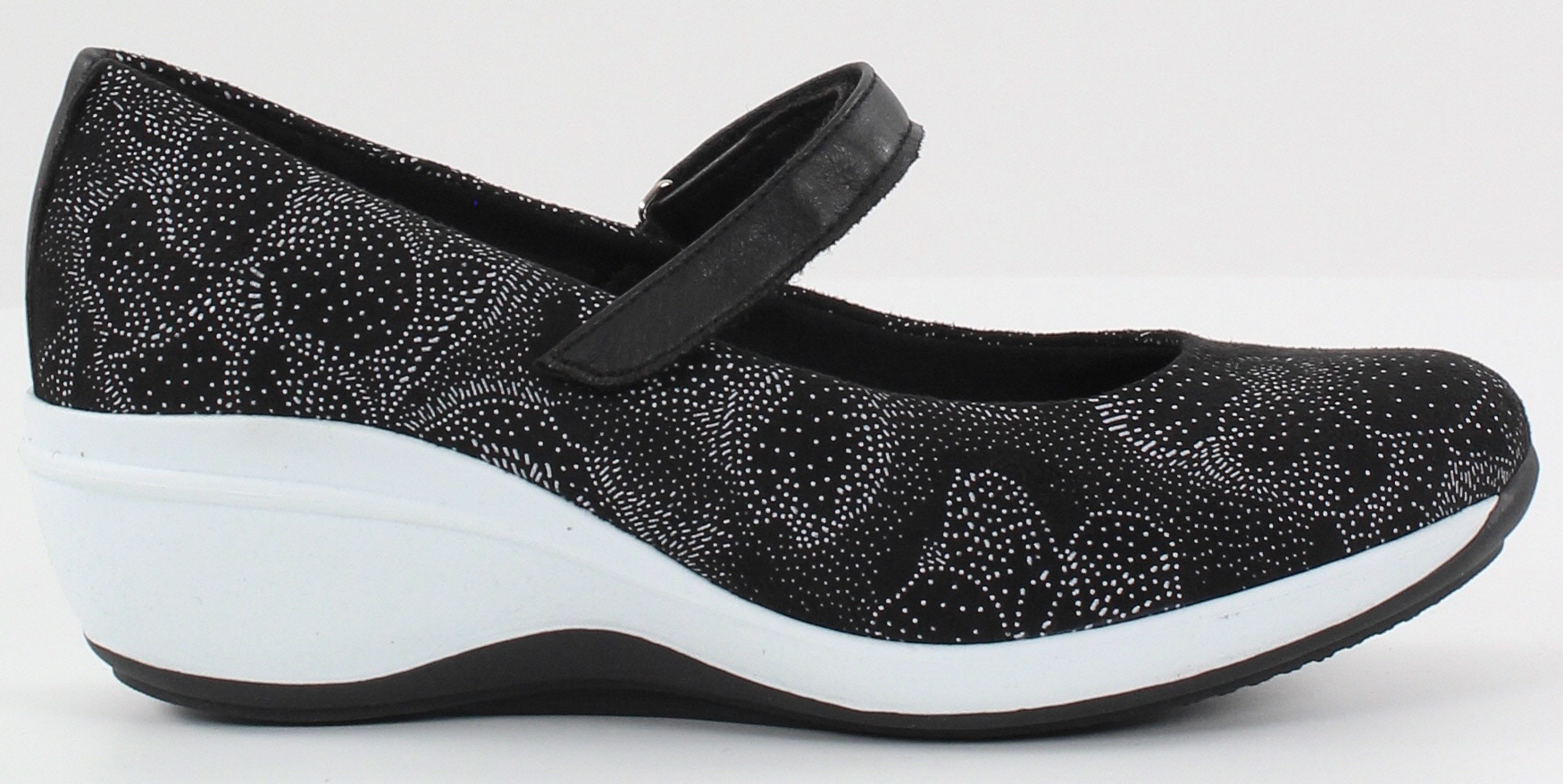 Arcopedico Walking Shoes R7, Black/White webstore