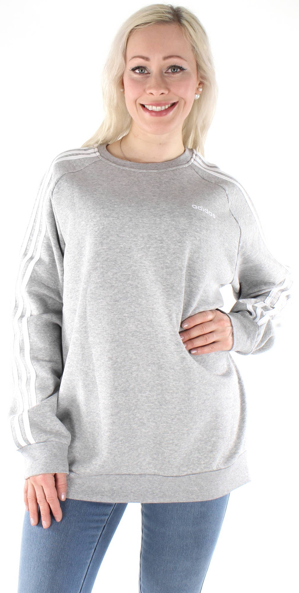 Adidas Sweat Shirt FN5785, Light Gray - Stilettoshop.eu webstore