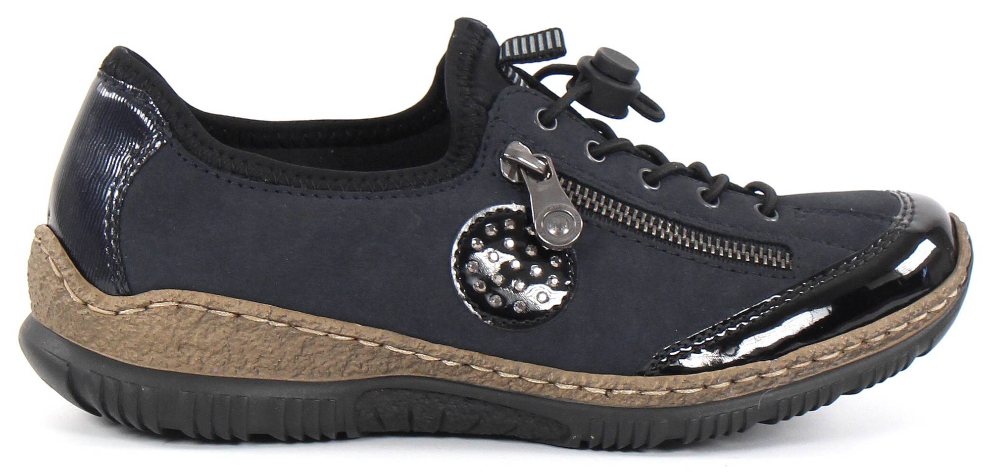 Rieker Walking Shoes N326801, Blue webstore