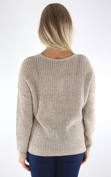 JDY Sweater New cement - Women's knitwear - 131528 - 2