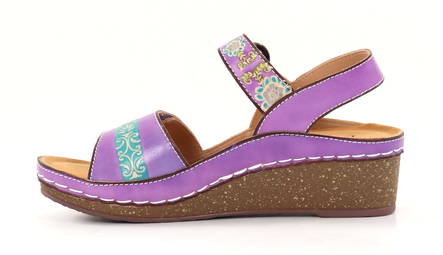 Laura Vita women's sandals Facscineo 0122 lilac - Women's sandals - 135538 - 2