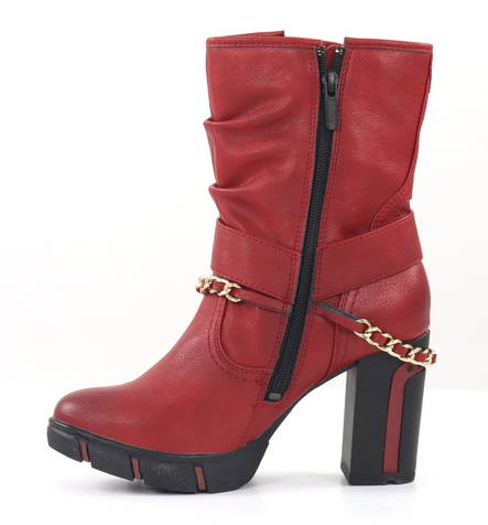 Mustang Ankle Boots 1363 505 5 rot Stilettoshop.eu webstore