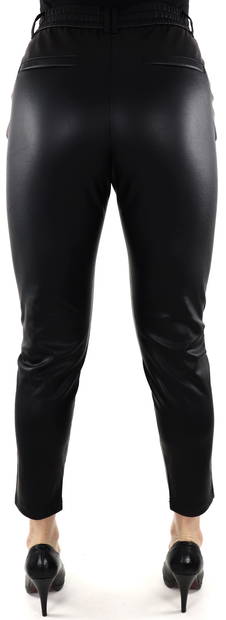 Only Pants Poptrash easy coated, Black - Women's trousers - 127598 - 2