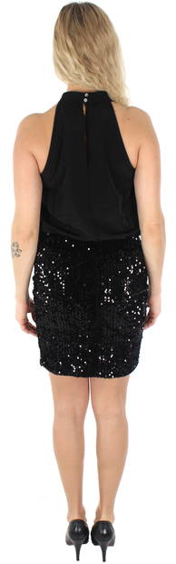 Only Dress Confidence s/1 halter, Black - Dresses and tunics - 122448 - 2