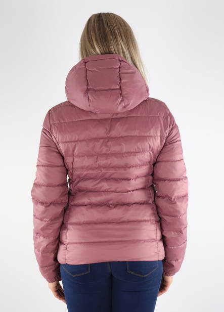 Only Lightweight Quilted Jacket Tahoe rose brown - Women's light winter jackets - 131848 - 2