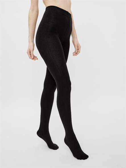 Pieces fleece tights black - Women's socks and tights - 135008 - 1