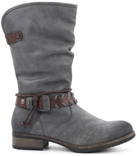Rieker Boots 98861-42, Gray - Rieker boots - 121948 - 1