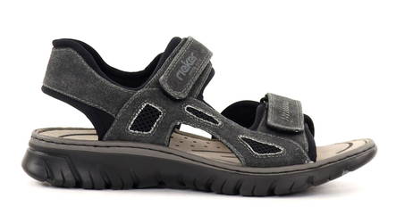 Rieker men's sandals 26763-45 gray - Men's sandals - 135468 - 1
