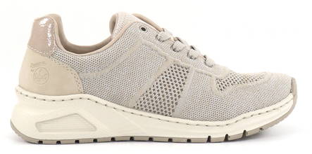 Rieker Sneakers M4904-64 beige - Rieker women`s sneakers - 133588 - 1