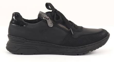 Rieker Walking Shoes M0031-01, black - Rieker women`s walking shoes - 131438 - 1