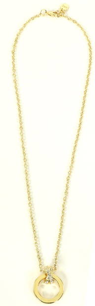 Snö of Sweden Necklace Livly big g/clear - Necklaces - 129968 - 1