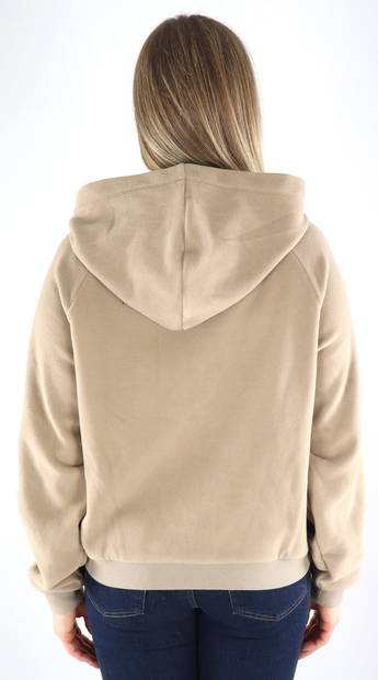 Vero Moda Jacket hoodie silver mink - Women's light jackets - 132578 - 2