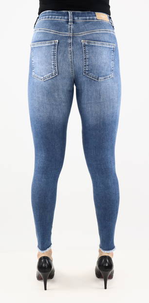 Vero Moda Women's Jeans Peach mr skinny ankle medium blue - Women's jeans - 129268 - 2